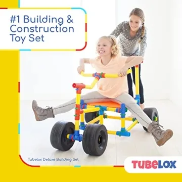 Tubelox Deluxe Building Set - Creative Fun for Kids