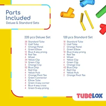 Tubelox Deluxe Building Set - Creative Fun for Kids