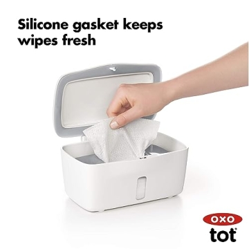 OXO Tot Pull Wipes Dispenser - Keep Wipes Fresh and Accessible