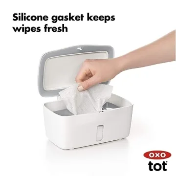 OXO Tot Pull Wipes Dispenser - Keep Wipes Fresh and Accessible