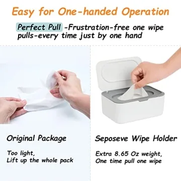 OXO Tot Pull Wipes Dispenser - Keep Wipes Fresh and Accessible
