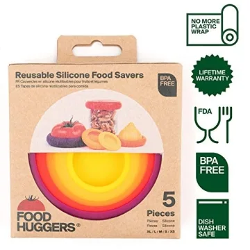 Eco-Friendly Food Huggers Silicone Storage | Waste Reduction