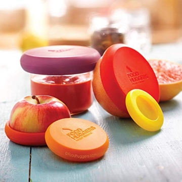 Eco-Friendly Food Huggers Silicone Storage | Waste Reduction