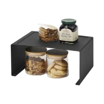 Yamazaki Home Tower Stackable Kitchen Rack – Stylish Storage Organizer for Your Kitchen