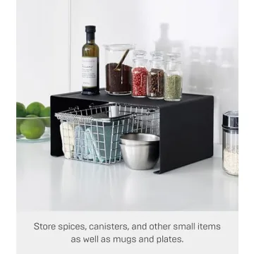 Yamazaki Stackable Kitchen Rack - Elegant Storage Solution