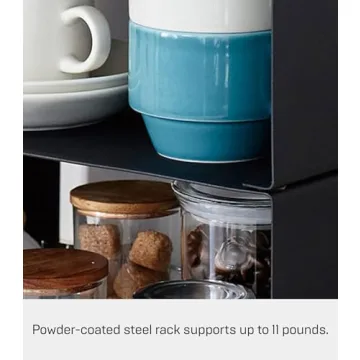 Yamazaki Stackable Kitchen Rack - Elegant Storage Solution