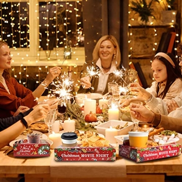 Christmas Movie Night Snack Trays for Parties and Celebrations