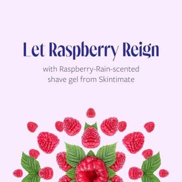 Skintimate Shave Gel Moisturizing Raspberry 7 Ounce (207ml) (2 Pack)