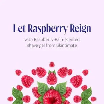 Skintimate Shave Gel Moisturizing Raspberry 7 Ounce (207ml) (2 Pack)