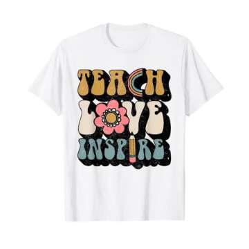 Stylish Teacher Gift T-Shirt for School Events