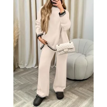 Stylish ANRABESS Women Two Piece Sweater Sets for All Occasions