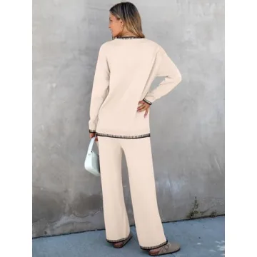 Stylish ANRABESS Women Two Piece Sweater Sets for All Occasions