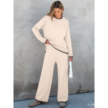 Stylish ANRABESS Women Two Piece Sweater Sets for All Occasions