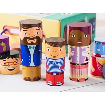 My Family Builders Magnetic Diversity Blocks for Kids