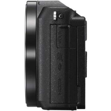 Sony a5100 Mirrorless Digital Camera with 3-Inch Flip Up LCD - Body Only (Black)