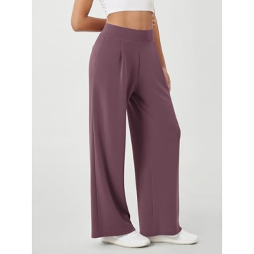 ODODOS Modal Soft Wide Leg Pants for Women Comfort Style