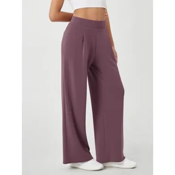 ODODOS Modal Soft Wide Leg Pants for Women Comfort Style