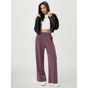 ODODOS Modal Soft Wide Leg Pants for Women Comfort Style