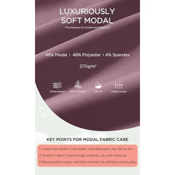 ODODOS Modal Soft Wide Leg Pants for Women Comfort Style