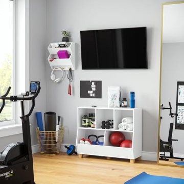 RiverRidge Kids Toy Storage Organizer for Simple Playroom Tidy Up