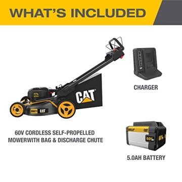 Cat DG671 60V Self-Propelled Cordless Lawn Mower