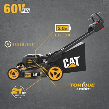 Cat DG671 60V Self-Propelled Cordless Lawn Mower