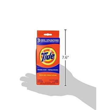 Tide Load Liquid Detergent for Travel Efficient Laundry