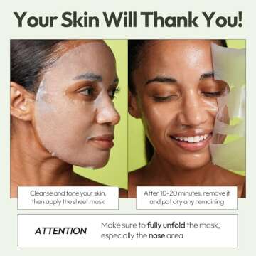 LAPCOS Aloe Sheet Mask for Hydration and Skin Nourishment