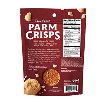 ParmCrisps Pizza Cheese Crisps | Keto-Friendly Snack