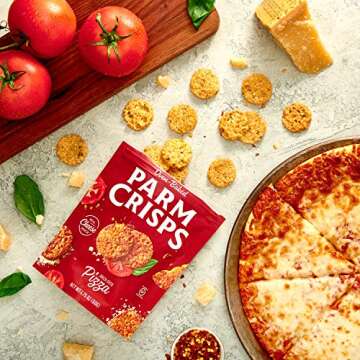 ParmCrisps Pizza Cheese Crisps | Keto-Friendly Snack