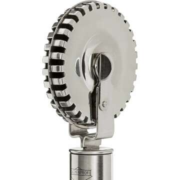 Stainless Steel Ravioli Cutter 7-Inch Wheel