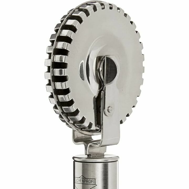 Stainless Steel Ravioli Cutter 7-Inch Wheel
