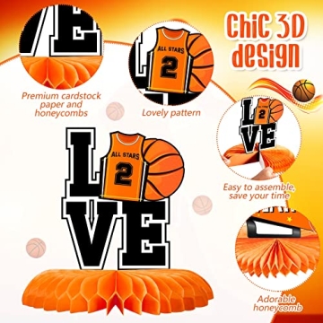 10 Basketball Birthday Decorations - Centerpieces & More