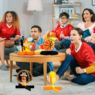 10 Basketball Birthday Decorations - Centerpieces & More