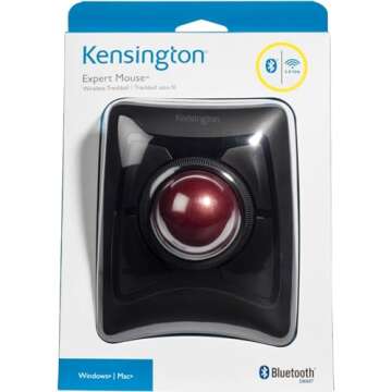 Kensington Expert Wireless Trackball Mouse for Precision Control