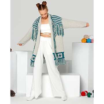 Yarn Art Jeans Plus Yarn, 55% Cotton 45% Polyacrylic, 100 g (3.5 oz), 160 m (174 yds), Yarn Weight: 4 : Worsted-Aran (11)