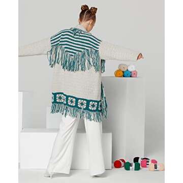 Yarn Art Jeans Plus Yarn, 55% Cotton 45% Polyacrylic, 100 g (3.5 oz), 160 m (174 yds), Yarn Weight: 4 : Worsted-Aran (11)