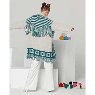 Yarn Art Jeans Plus Yarn, 55% Cotton 45% Polyacrylic, 100 g (3.5 oz), 160 m (174 yds), Yarn Weight: 4 : Worsted-Aran (11)