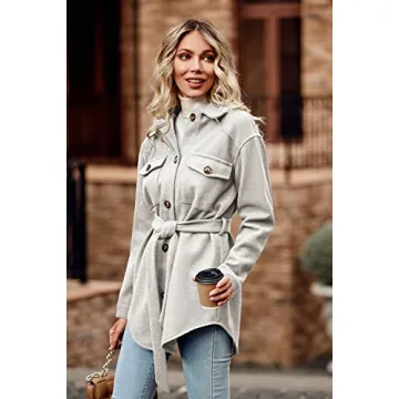 Stylish PRETTYGARDEN Women's Mid-Length Jacket for Fall
