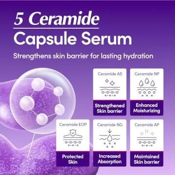 EQQUALBERRY Bakuchiol Plumping Serum – Pore and Wrinkle Minimizer with Bakuchiol | Retinol Alternative for Sensitive Skin | Enhances Firmness and Elasticity with Ceramide and Peptides, 1.01oz / 30ml