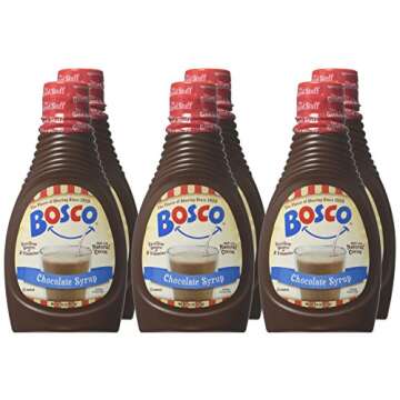 Bosco Syrup, Chocolate, 15 Ounce (Pack of 6)