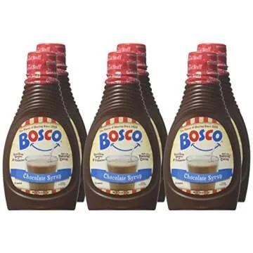 Bosco Syrup, Chocolate, 15 Ounce (Pack of 6)