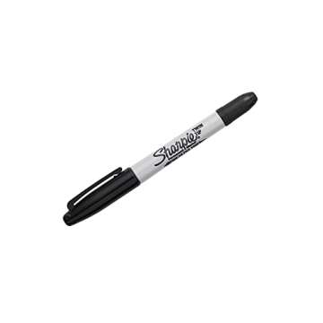 Sharpie Twin Tip Permanent Marke Fine Point Ultra Fine Point Black
