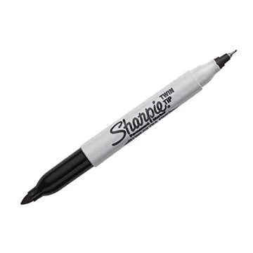 Sharpie Twin Tip Permanent Marke Fine Point Ultra Fine Point Black
