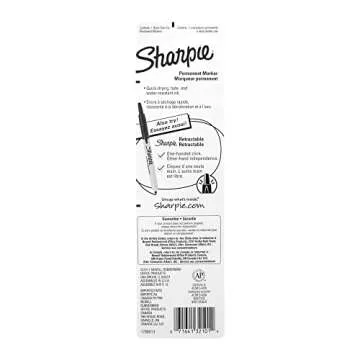 Sharpie Twin Tip Permanent Marke Fine Point Ultra Fine Point Black