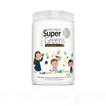 Kids Daily Super Greens Chocolate - 48 Superfoods - 9.5oz
