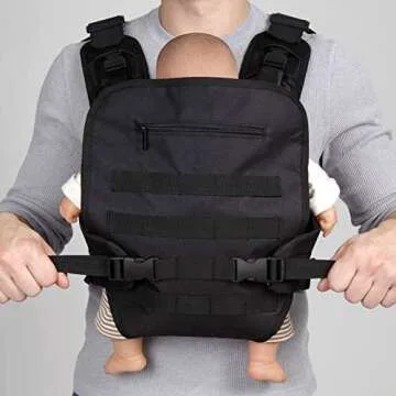 JumpOff Jo Baby Carrier Comfort for Dads with MOLLE Compatibility