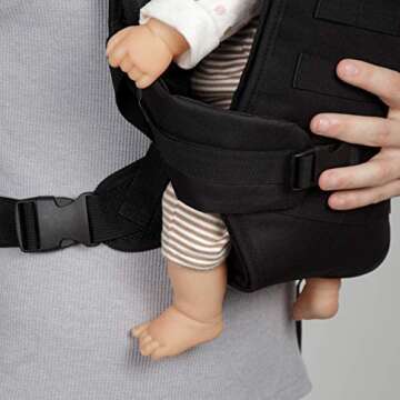 JumpOff Jo Military-Inspired Baby Carrier for Men - Soft Front Pack for Dads with MOLLE/PALS Compatibility