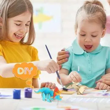 3D Dinosaur DIY Painting Kit for Creative Kids — 23 Pieces