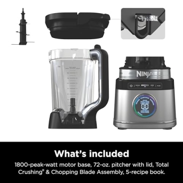 Ninja TB201 Blender Pro with BlendSense Technology